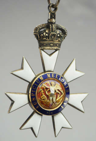 Großbritannien: Der vornehmste Orden von St. Michael und St. Georg, Kommandeur Kreuz. - фото 2