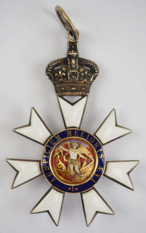 Großbritannien: Der vornehmste Orden von St. Michael und St. Georg, Kommandeur Kreuz. - фото 3