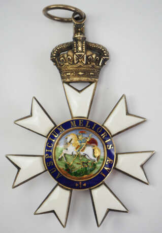Großbritannien: Der vornehmste Orden von St. Michael und St. Georg, Kommandeur Kreuz. - фото 5