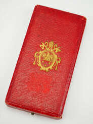 Vatikan: Orden Gregor des Großen, Ritterkreuz Etui - Papst Pius XI. (1922–1939).