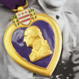 USA: Purple Heart - Lt. Col. Harold W. Bauer, U.S.M.C. - photo 3