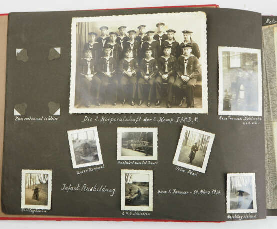 Fotoalbum des Stabsobersteuermann und Wachoffiziers von U 333 - Träger des Deutschen Kreuzes, in Gold. - фото 2