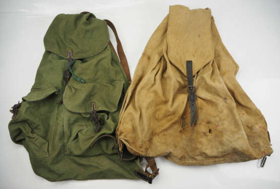 Wehrmacht: Rucksack - 2 Exemplare. - Foto 1