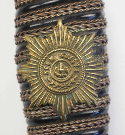 Preussen: Infanterie-Offiziers-Degen (IOD) Hilze für Garde-Regimenter. - photo 1