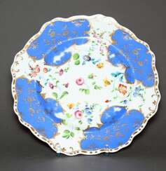 Plate, the plant A. Popov, porcelain, 