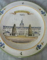 Schloss Karlsruhe Keramik Wandteller Schloss Karlsruhe Keramik Wandteller