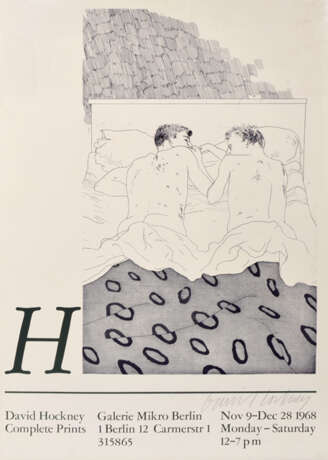 Hockney, David (Bradford/Yorkshire, geboren 1937) - photo 1