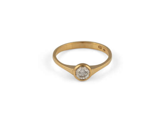 RING MIT BRILLANT-SOLITAIRE - Foto 1