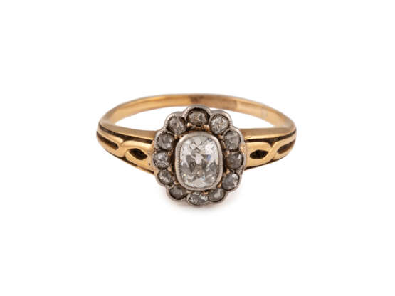 HISTORISCHER DIAMANT-RING - photo 1