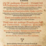 OSWALD GABELKOVER 1539 Memmingen - 1616 Stuttgart ARTZNEYBUCH DARINNEN AUS GNAEDIGEM BEUVELCH DURCH OßWALD GÄBELKHOUERN (...) - Foto 2