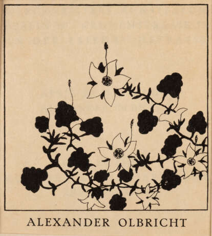 ALEXANDER OLBRICHT 1876 Breslau - 1942 Weimar (4 Stck.) - фото 2