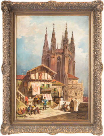 FRIEDRICH PERLBERG, VOR DER KATHEDRALE VON BURGOS - фото 2