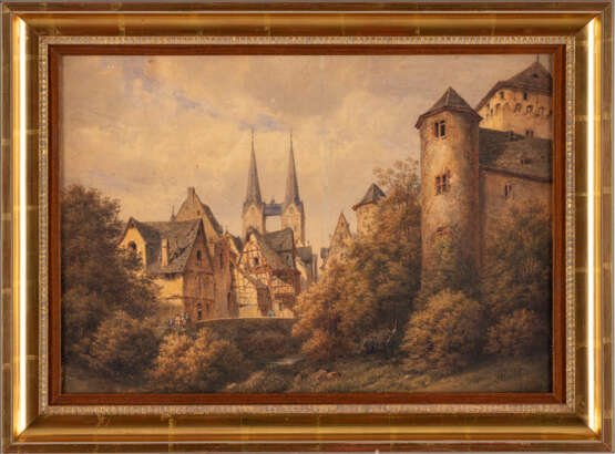 JOSEPH LAURENT PELLETIER, STADT MIT BURG UND KATHEDRALE - photo 2