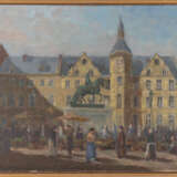 MAX ZANDER, DÜSSELDORFER MARKTPLATZ MIT REITERDENKMAL - Foto 2