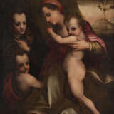 ANDRErstausgabe DEL SARTO (WEERKSTATT/SCHULE), MADONNA MIT DEM CHRISTUSKNABEN, JOHANNES DEM TÄUFER UND ENGELN - photo 1