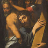 SEBASTIANO DEL PIOMBO (ZUGESCHRIEBEN), CHRISTUS, DAS KREUZ TRAGEND - Foto 1