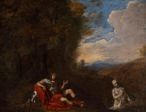 NICOLAS POUSSIN (SCHULE), MARS UND DIE BADENDE VENUS - фото 1