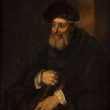 HARMENSZOON VAN RIJN REMBRANDT (IN DER ART DES), BILDNIS EINES BÄRTIGEN MANNES - Foto 1