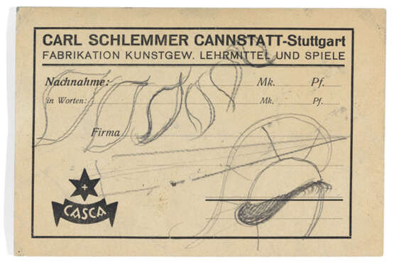Schlemmer, Oskar (Stuttgart, 1888 - Baden-Baden, 1943) - photo 2