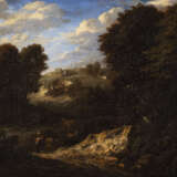 CORNELIS HUYSMANS (ZUGESCHRIEBEN), BEWALDETE HÜGELIGE LANDSCHAFT MIT VIEHHIRTEN - photo 1