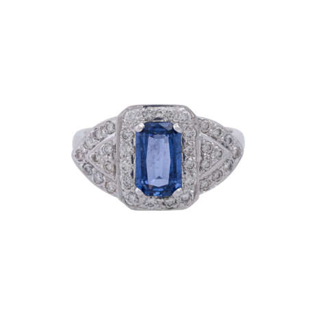 Ring mit Saphir ca. 2 ct, - фото 2