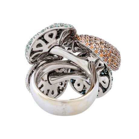 Ausgefallener Designerring "Scheibenanemone" - photo 4