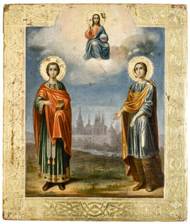 Heiliger Pantelejmon und hl. Märtyrerin - photo 1