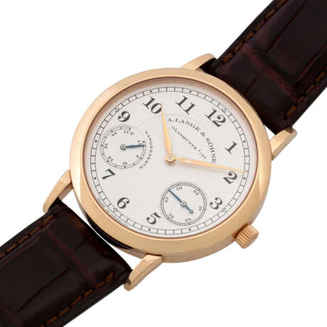 A. LANGE & SÖHNE 1815 "Auf & Ab", Ref. 221.032. Armbanduhr. - Foto 4