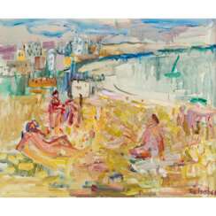 SCHOBER, PETER JAKOB (1897-1983), "Am Strand",