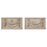 Coade. A PAIR OF GEORGE III COADE STONE RELIEF PANELS FROM PHILLIMORE PLACE - photo 1