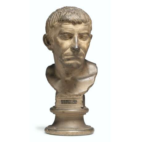 A PLASTER BUST OF DOMITIUS CORBULO - photo 1