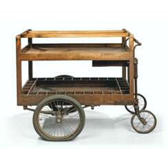 AN ENGLISH COUNTRY HOUSE &#39;DRINKS&#39; TROLLEY