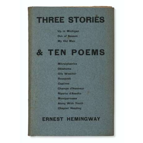 Three Stories and Ten Poems - Foto 1