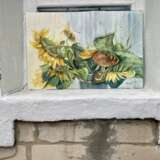 Gemälde „Sonnenblumen“, Aquarellpapier, Aquarell, Naturalismus, Stillleben, Ukraine, 2021 - Foto 2