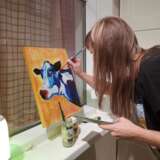 Painting “Cow head”, Canvas, Acrylic on canvas, Russia, 24августа 2021 - photo 1