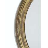 A PAIR OF VICTORIAN GILTWOOD SMALL OVAL MIRRORS - photo 2