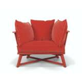 A RED-PAINTED ‘07’ DESIGN SPECIAL EDITION ARMCHAIR - Foto 1