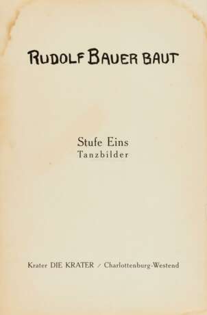 Bauer, Rudolf (1889 Lindenwald - 1953 Deal/New Jersey). Stufe Eins - Tanzbilder - Foto 11