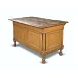 A VICTORIAN PINE, GRAINED AND OAK PREPARATION TABLE - photo 2