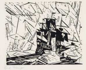 Feininger, Lyonel (1871 New York - 1956 New York). To exit ready