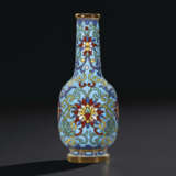 A SMALL CLOISONN&#201; ENAMEL VASE - фото 1