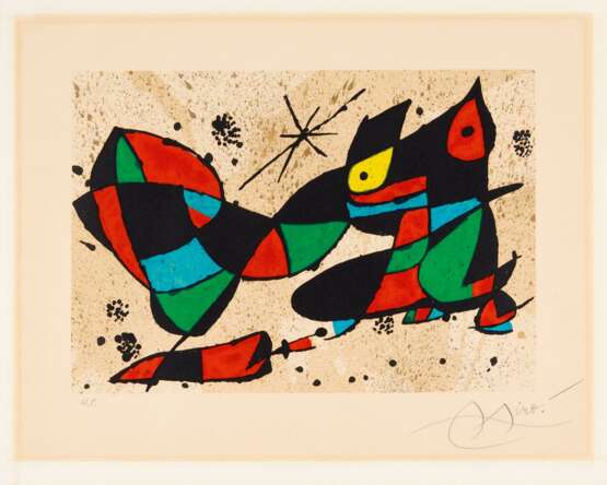 Miró, Joan (1893 Barcelona - 1983 Calamajor/Mallorca). Joan Miro - Obra Gráfica - photo 2