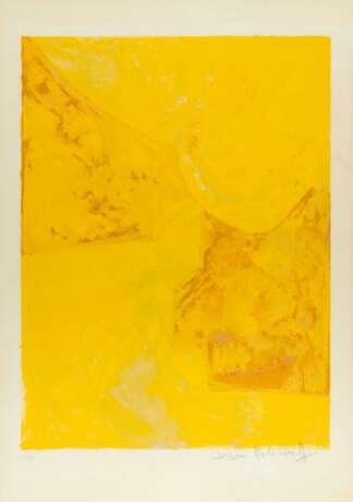 Poliakoff, Serge (1900 Moskau - 1969 Paris). Composition jaune - Foto 1