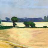 Fussmann, Klaus (1938 Velbert). Landschaft (Felder) - Foto 1