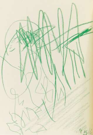 Kippenberger, Martin (1953 Dortmund - 1997 Wien). Die Welt des grünen Kanarienvogels - 186 reproduzierte Zeichnungen - Foto 2
