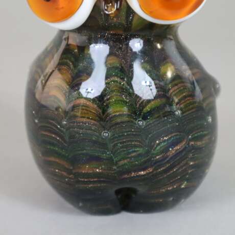 Glasfigur/Paperweight "Eule" - фото 3