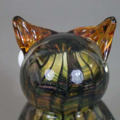 Glasfigur/Paperweight "Eule" - фото 5
