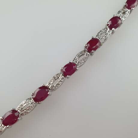 Armband mit Rubinen und Diamanten - фото 2