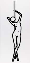Opie, Julian (1958 London). This is Shanoza - Shanoza Pole Dancer