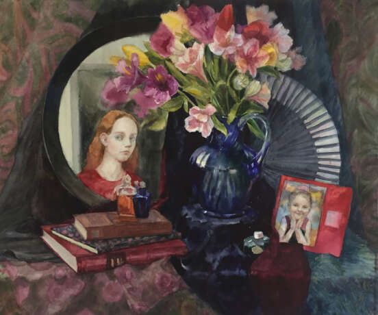 Design Painting, Painting, Графика “Family portrait”, Акварель на бумаге, Hand graphic, Contemporary art, Flower still life, Russia, 2020 - photo 1